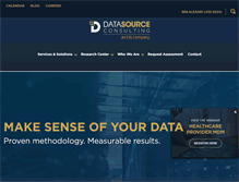 Tablet Screenshot of datasourceconsulting.com